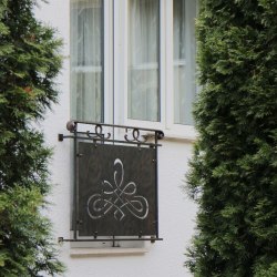 Exterior handrails - a french window