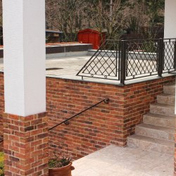 Exterior handrails