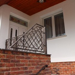 Exterior handrails - house entrance