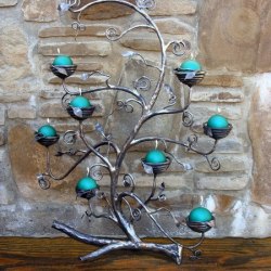 A candleholder Shrub - Forged candleholders and lamps