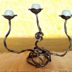 Forged candleholders - Crazy