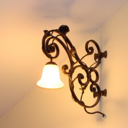 Interior wrought iron lights