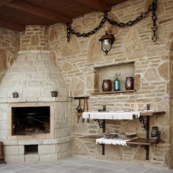 Forged fireplace accessories