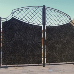 Forged gates and fences