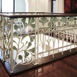 Interior handrails - wrought iron handrails