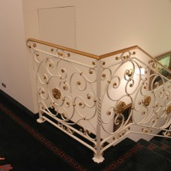 A historical railing - Interior handrails