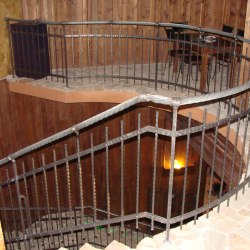 Interior handrails - exclusive wrought iron handrails - Tatras Slovakia