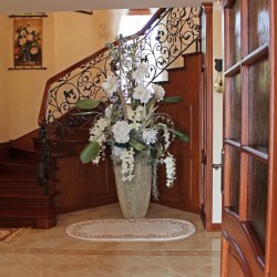 Interior handrails - luxury wrought iron handrails