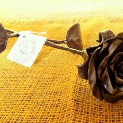 Kovaná ruža ako výnimočný darček 