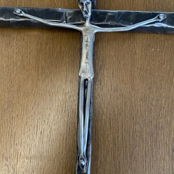 Platika Krista na kovanom kríži